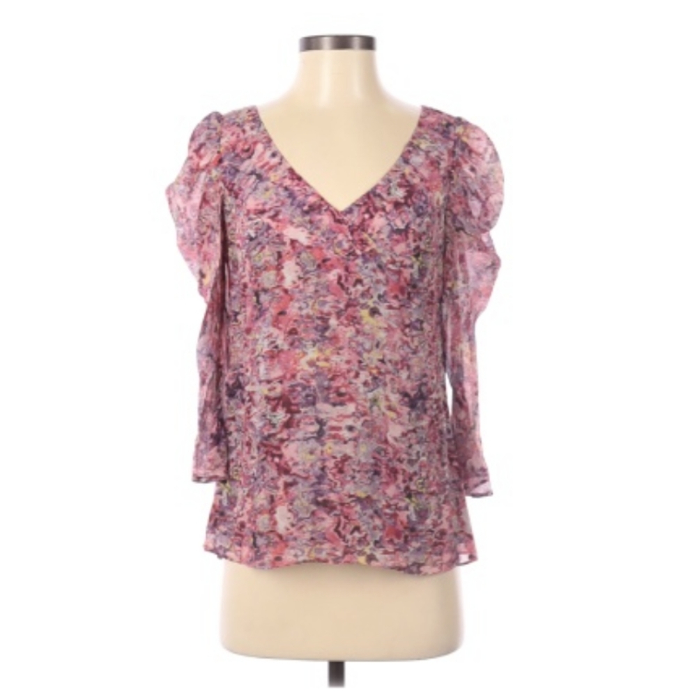 Anthropologie Leifsdottir Silk Blouse